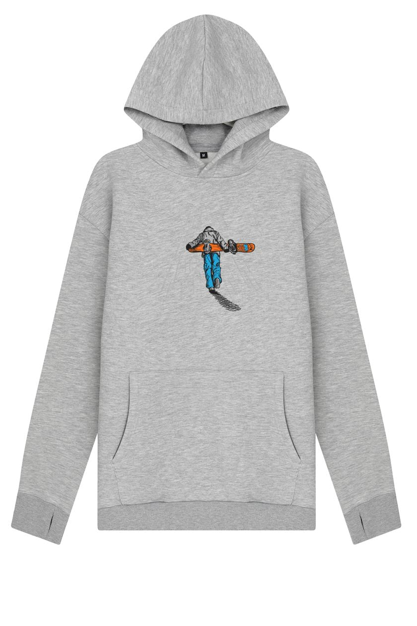 Up the Hill Hoodie - Gri