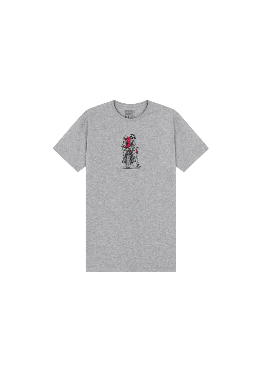 Kids' Supermoto T-Shirt Grey