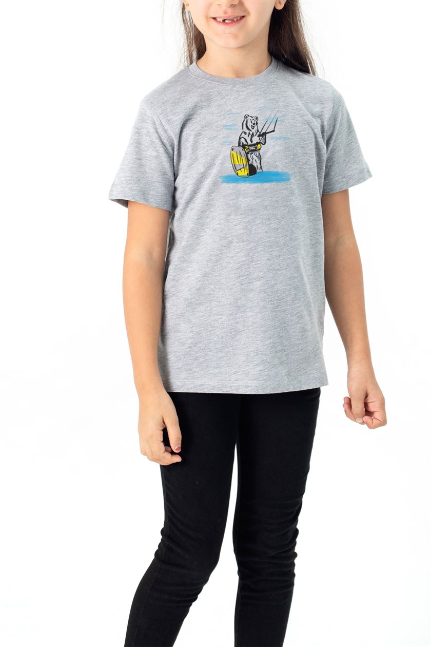 Kids' Wild Kite T-Shirt Grey